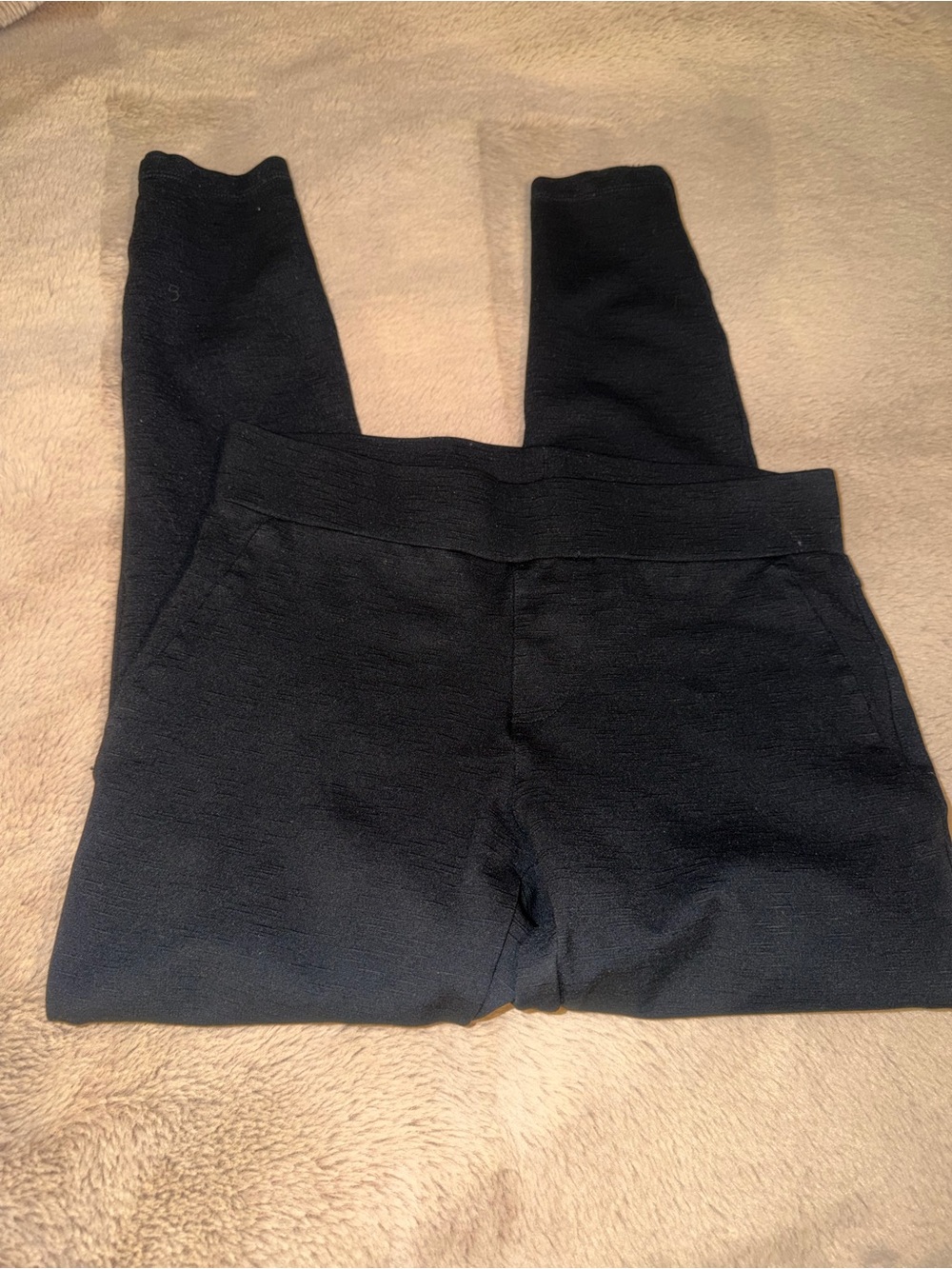 Matty M Black Womens Skinny Pants